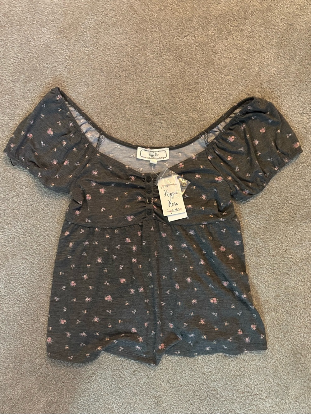 NWT ‘Hippie Rose’ summer top